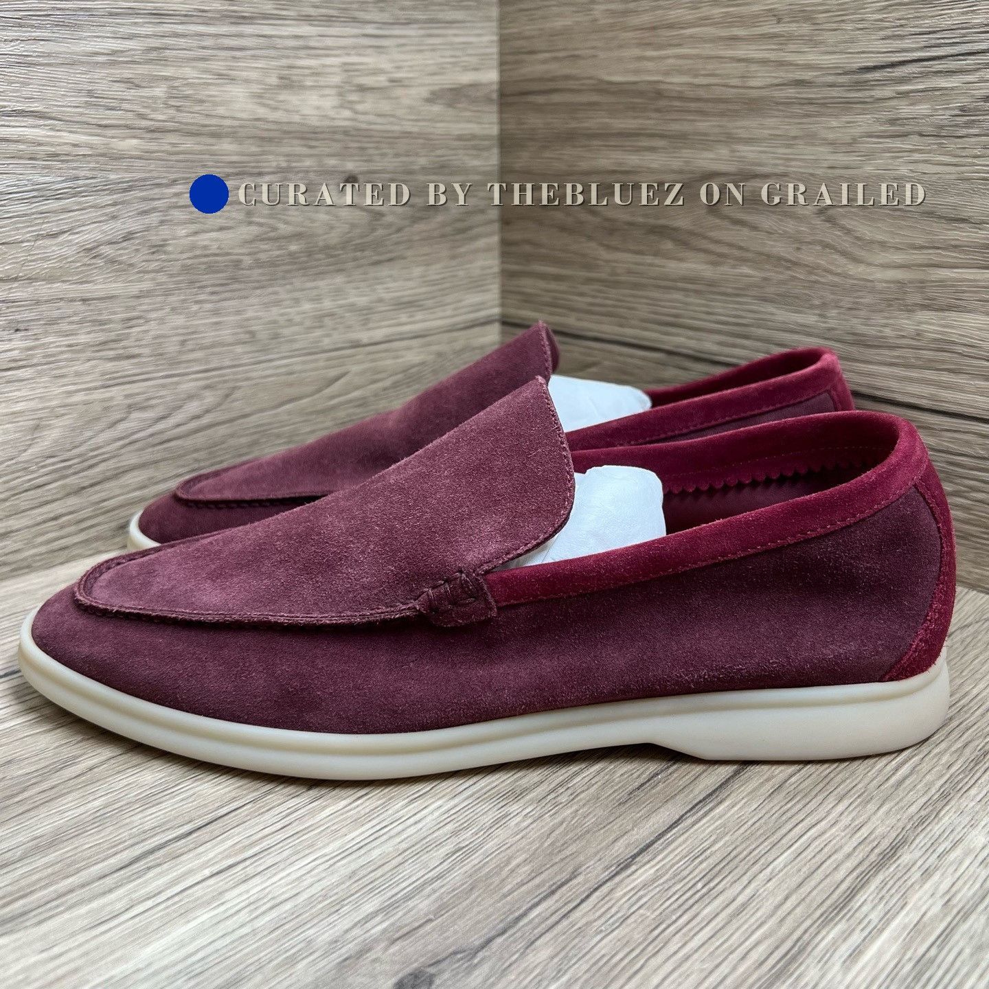 Loro Piana Loro Piana Summer Walk Red Loafers Size US 7 / EU 40 - 1 Thumbnail