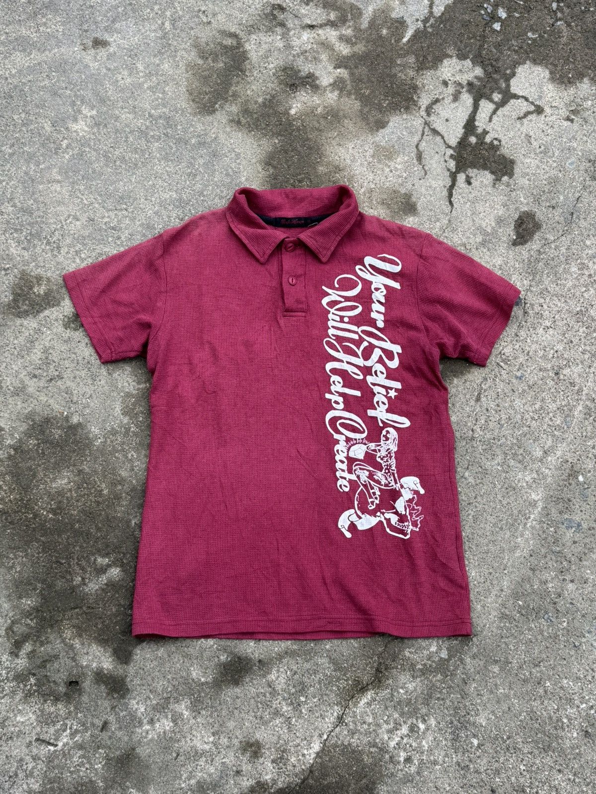 Hysteric Glamour Lock heaven polo thermal ifsixwasnine style Size US M / EU 48-50 / 2 - 1 Thumbnail