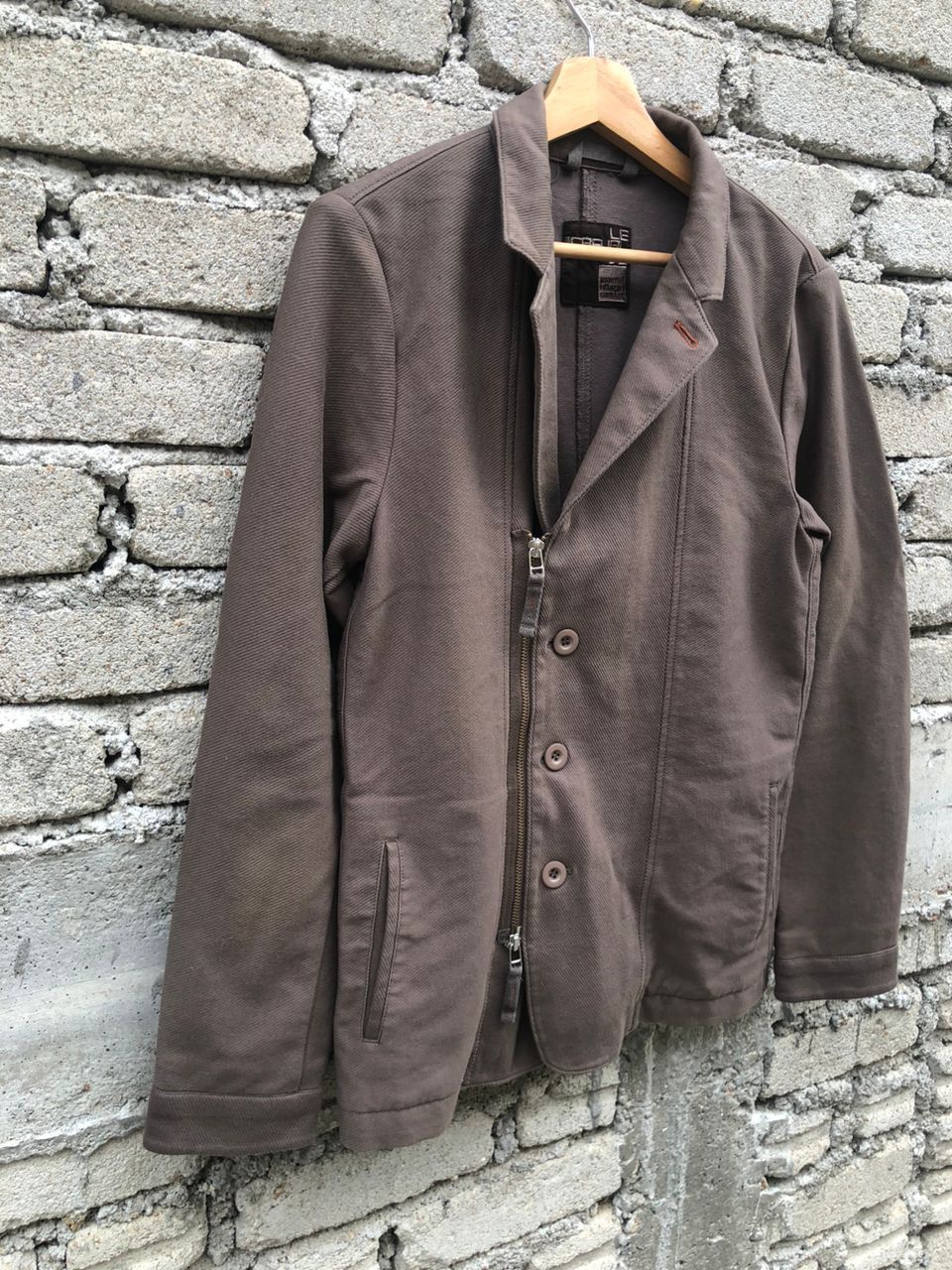 Marithe + Francois Girbaud Le Casual De Marithe Francois Girbaud Zipper Button Jacket Size US M / EU 48-50 / 2 - 5 Thumbnail