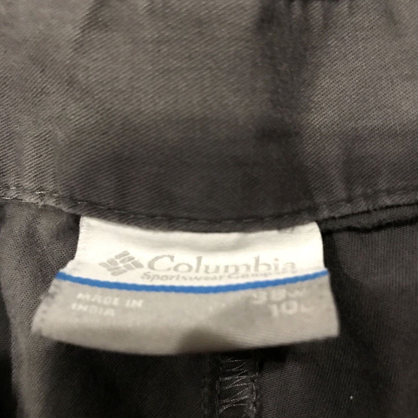 Vintage Columbia Mens Gray Cotton Shorts 38 Regular Canvas Chino Pockets Casual Outdoor Vintage: No Size US 38 / EU 54 - 3 Thumbnail