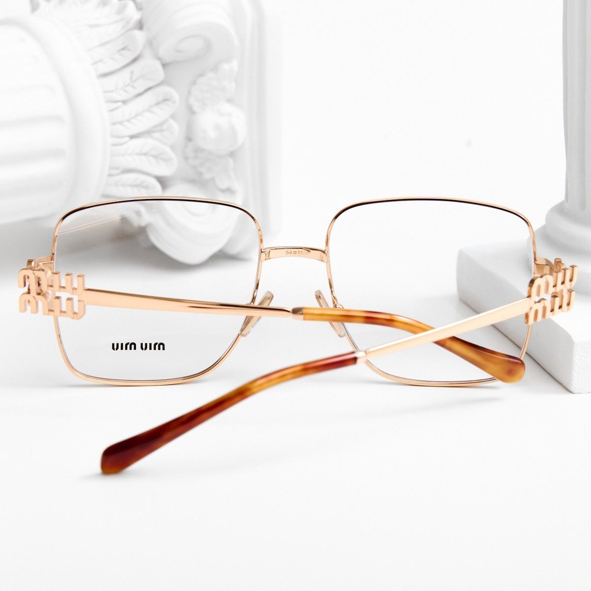 Miu Miu MIU MIU 0MU 51XV ZVF1O1 GLASSES Size ONE SIZE - 7 Thumbnail