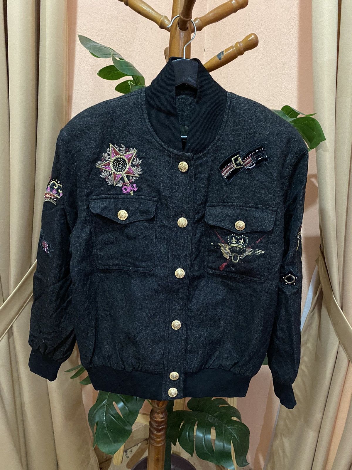 Other Unique Japanese Embroidere Jacket Classic and Elegant Design Size US M / EU 48-50 / 2 - 1 Thumbnail