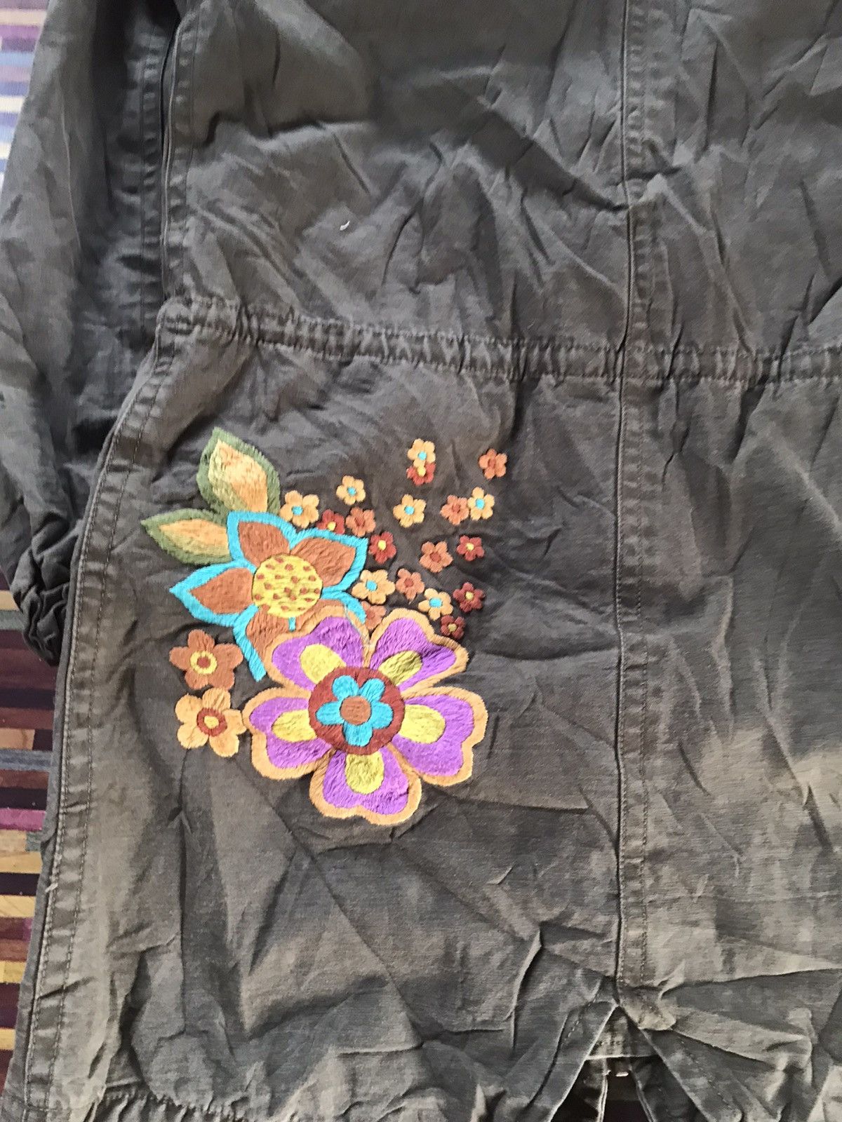 Japanese Brand MILITARY FLOWER PASTE LADIES Size S / US 4 / IT 40 - 5 Thumbnail