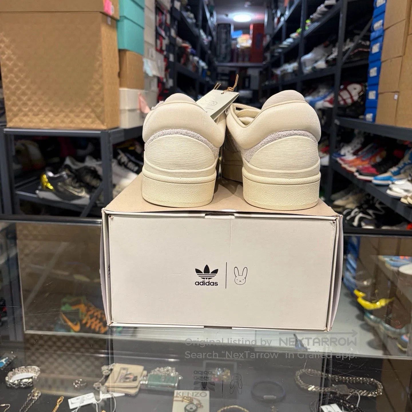 Adidas adidas x Bad Bunny Campus White. Size US 11 / EU 44 - 3 Thumbnail