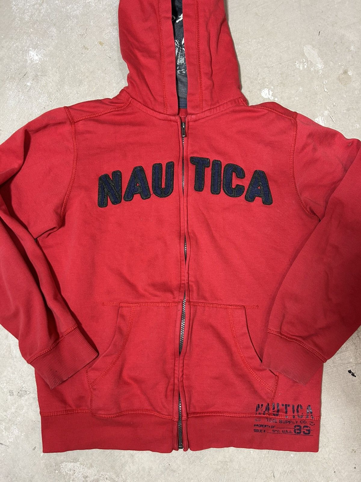 Nautica Vintage y2k Nautica hoodie Size US M / EU 48-50 / 2 - 4 Thumbnail