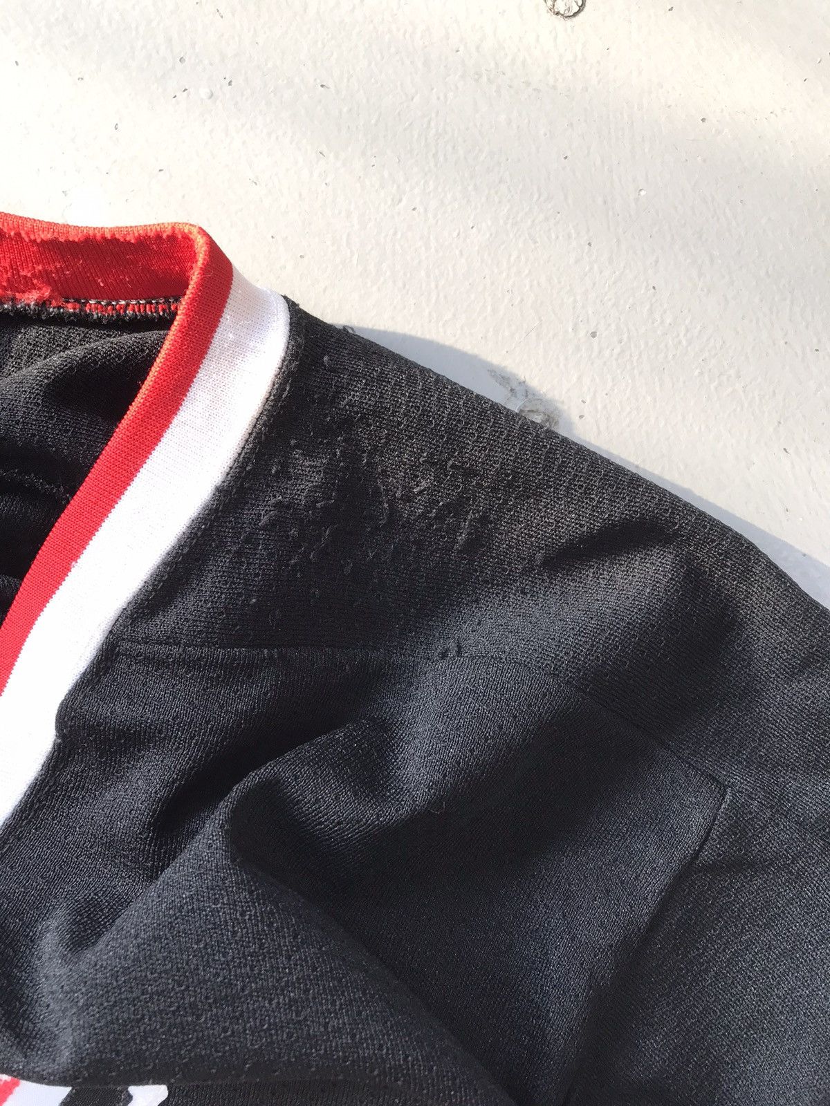Vintage Vintage crossbar can west polyester hockey jersey Size US S / EU 44-46 / 1 - 5 Thumbnail