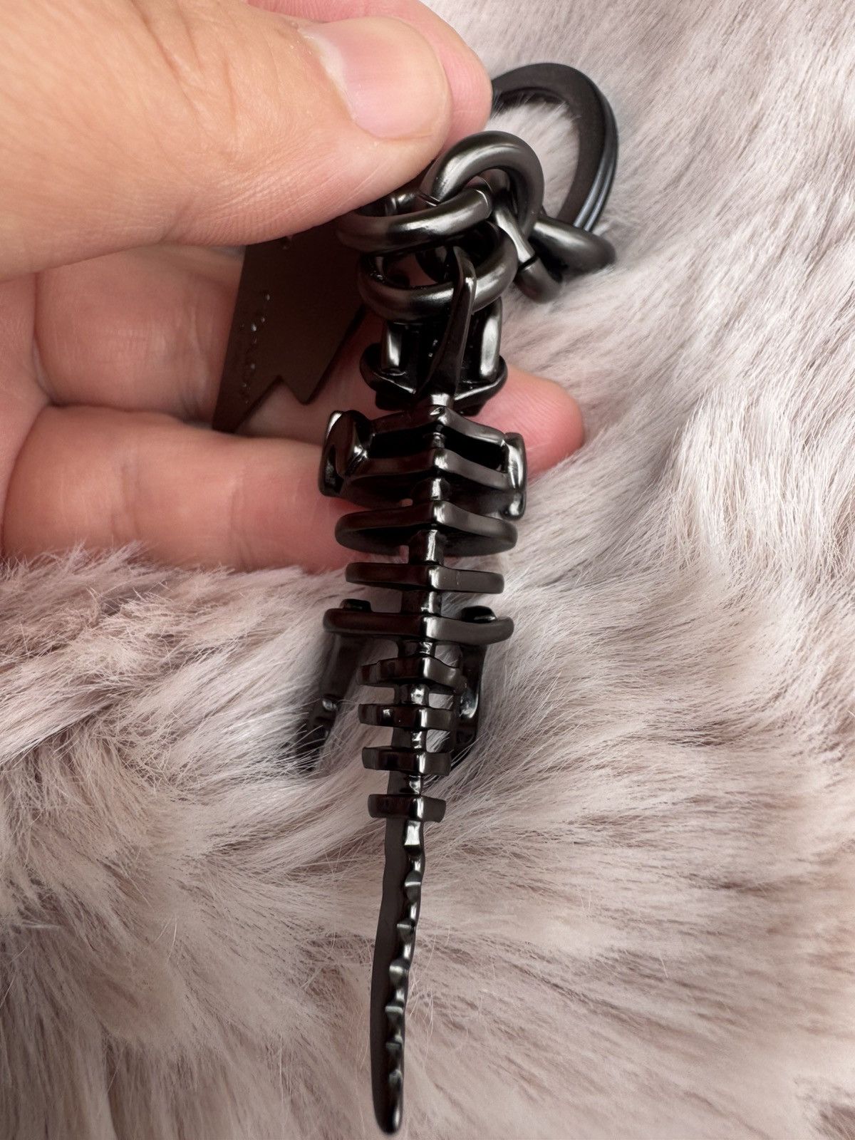 Coach Coach Metal Small Rexy T-Rex Skeleton Puzzle Charm Keychain Size ONE SIZE - 7 Thumbnail