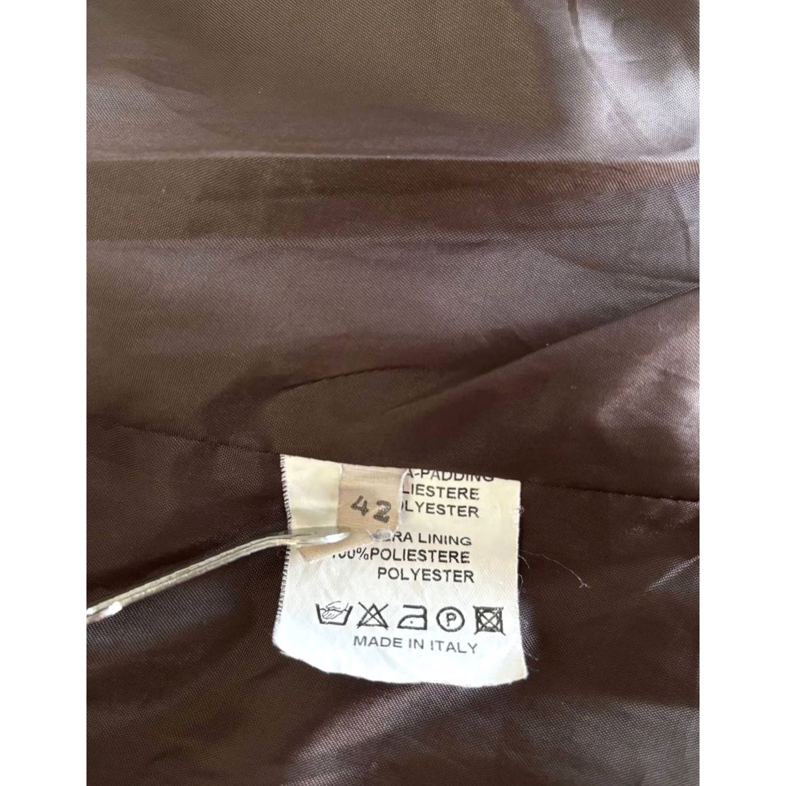Sandro Sandro Ferrone Blazer Women Polyester Size 42 Bronze Brown Jacket Coat Slim Regular 90s Style Size XS / US 0-2 / IT 36-38 - 7 Thumbnail