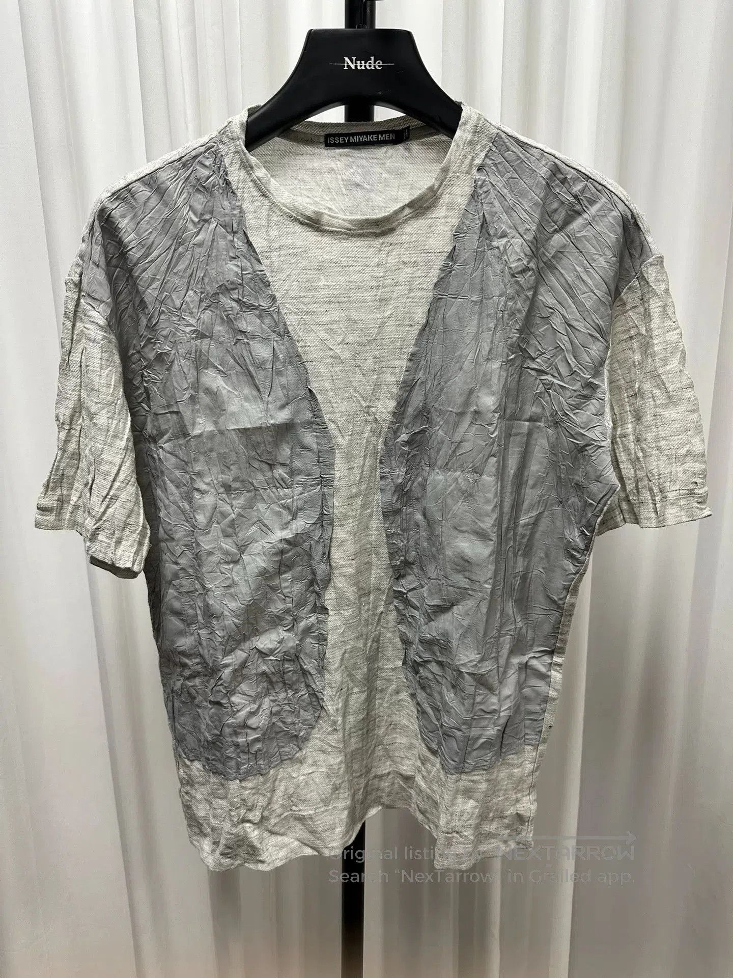 Issey Miyake Men Short Sleeve Top.