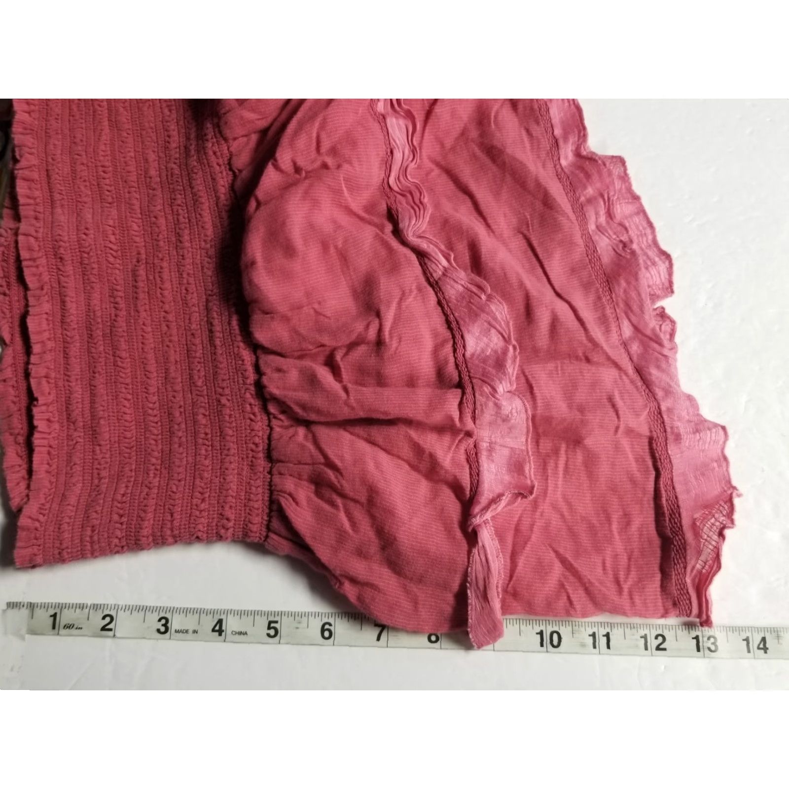 Isabel Marant Isabel Marant Etoile Skirt Mini Pink Cotton-Viscose Ruffle 40 US 10 Womens Size 32" / US 10 / IT 46 - 4 Thumbnail
