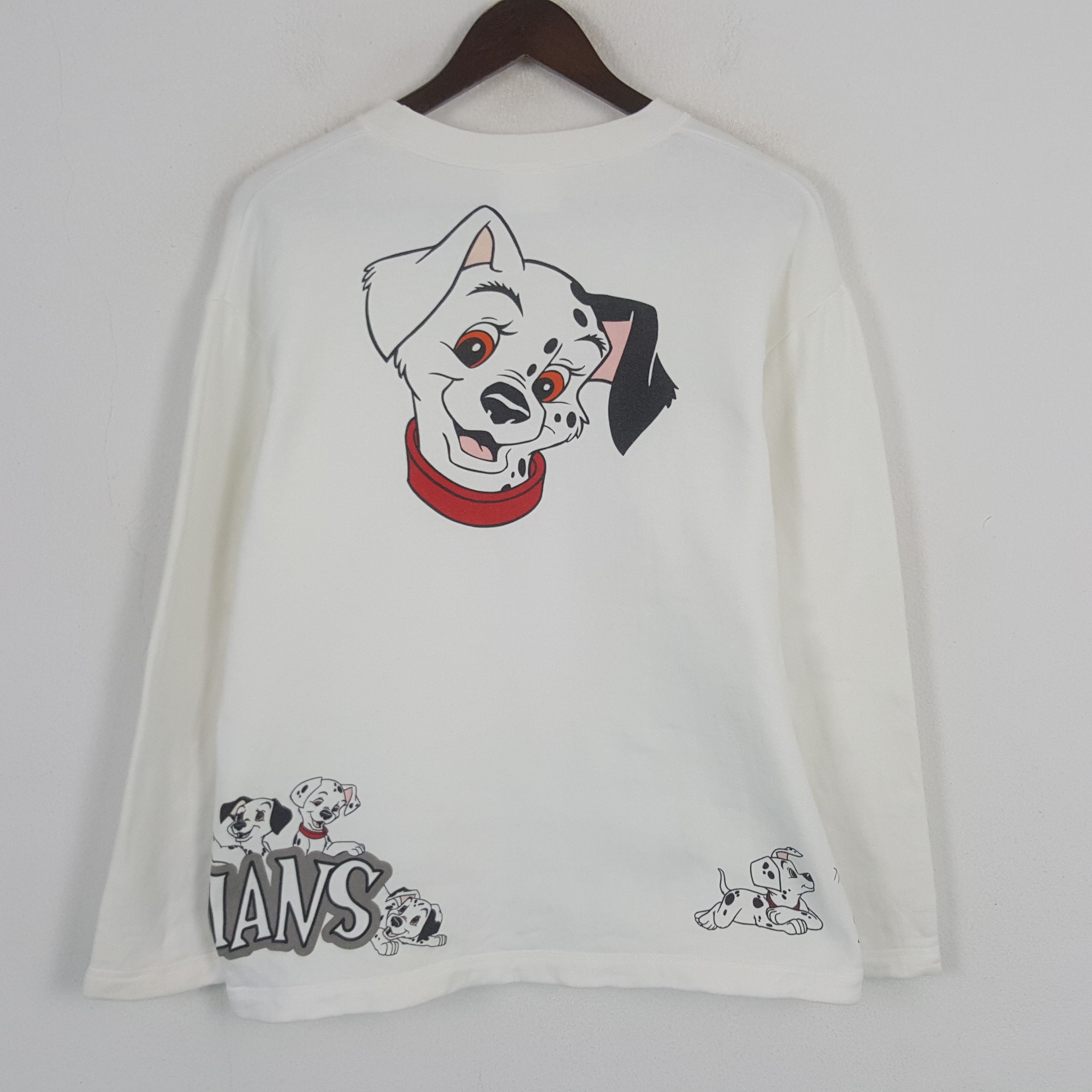 Cartoon Network × Disney × Vintage Vintage 101 Dalmatians Sweatshirt Size US M / EU 48-50 / 2 - 1 Thumbnail