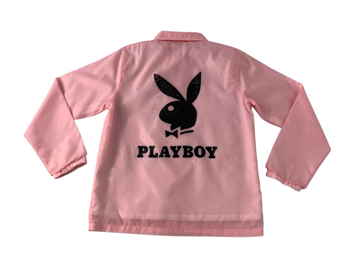 Playboy 90s Playboy Big Bunny Head Logo Windbreakers Jacket Size M / US 6-8 / IT 42-44 - 2 Thumbnail