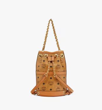 MCM o1mt1gz0125 Size: OS / Mini Visetos Backpack in Brown/Black Size ONE SIZE - 5 Thumbnail