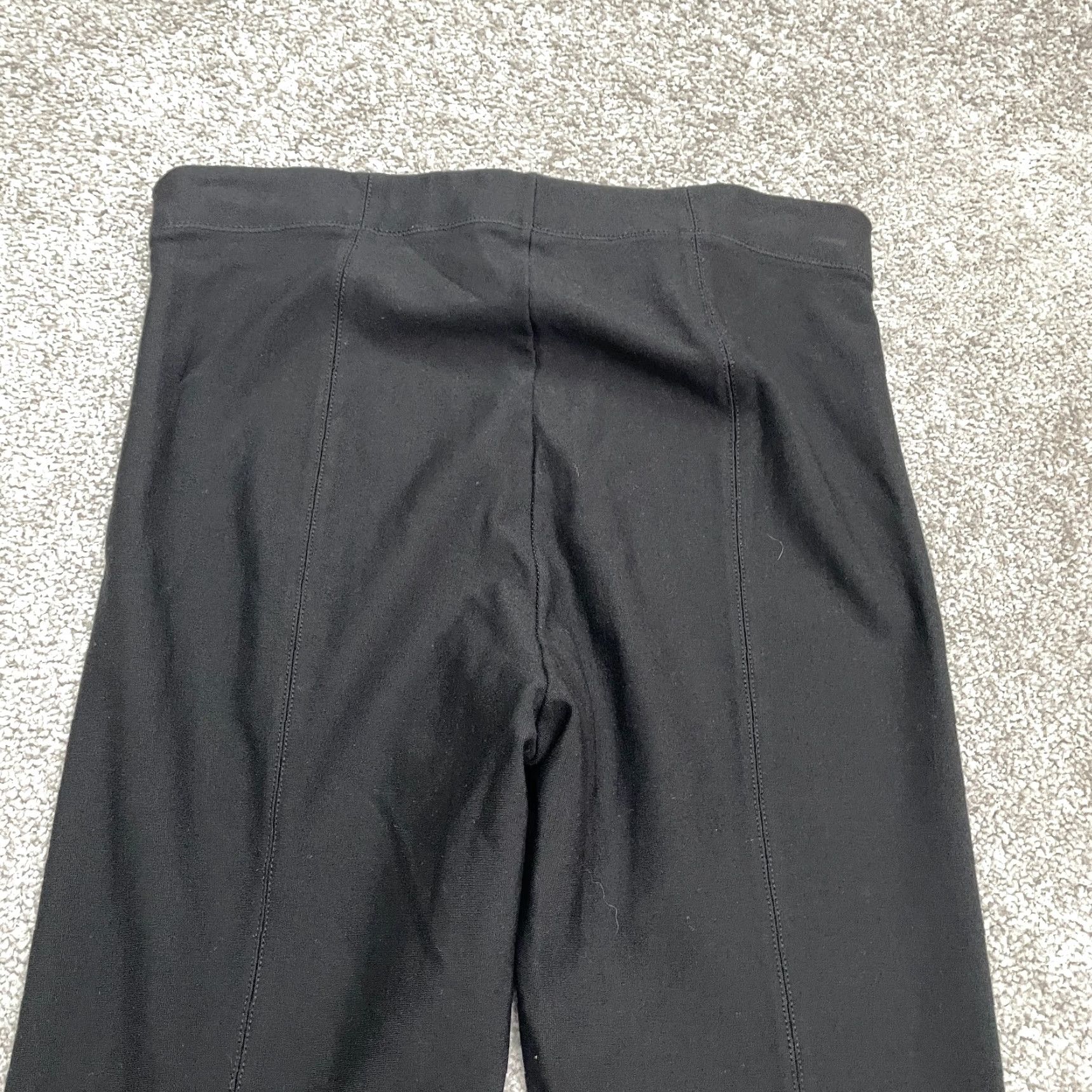 Vince VINTAGE Vince Compression Leggings Womens Small Black Pull On Stretch Slim Athletic 28x27 Size 30" / US 8 / IT 44 - 3 Thumbnail