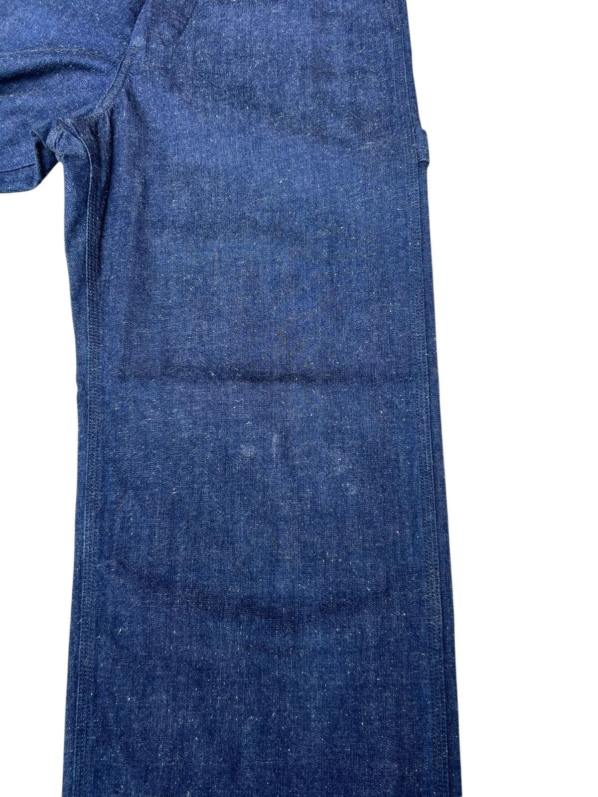 Freewheelers APACHE Japan Indigo Blue Denim Loose Military Work Jeans Size US 29 - 12 Thumbnail