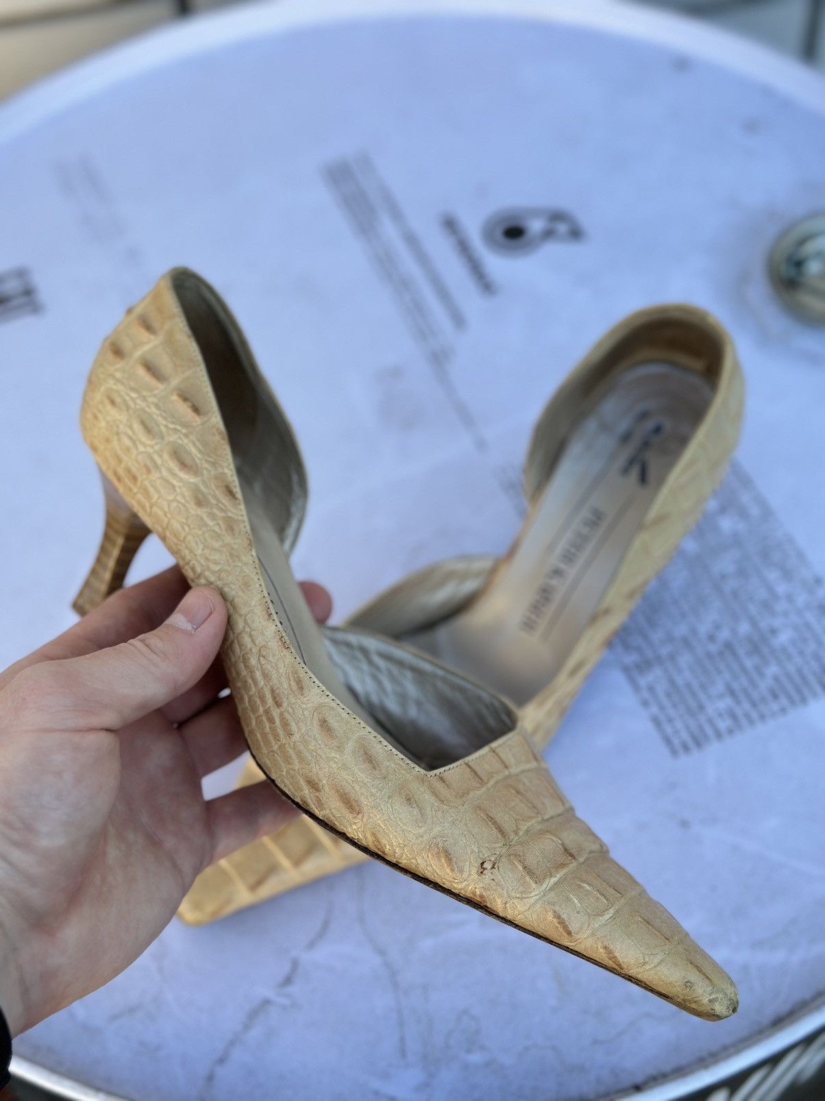 Japanese Brand × Leather Vintage Peter Kaiser Heels Japanese Style Y2K 00s USA Size US 5 / IT 35 - 4 Thumbnail