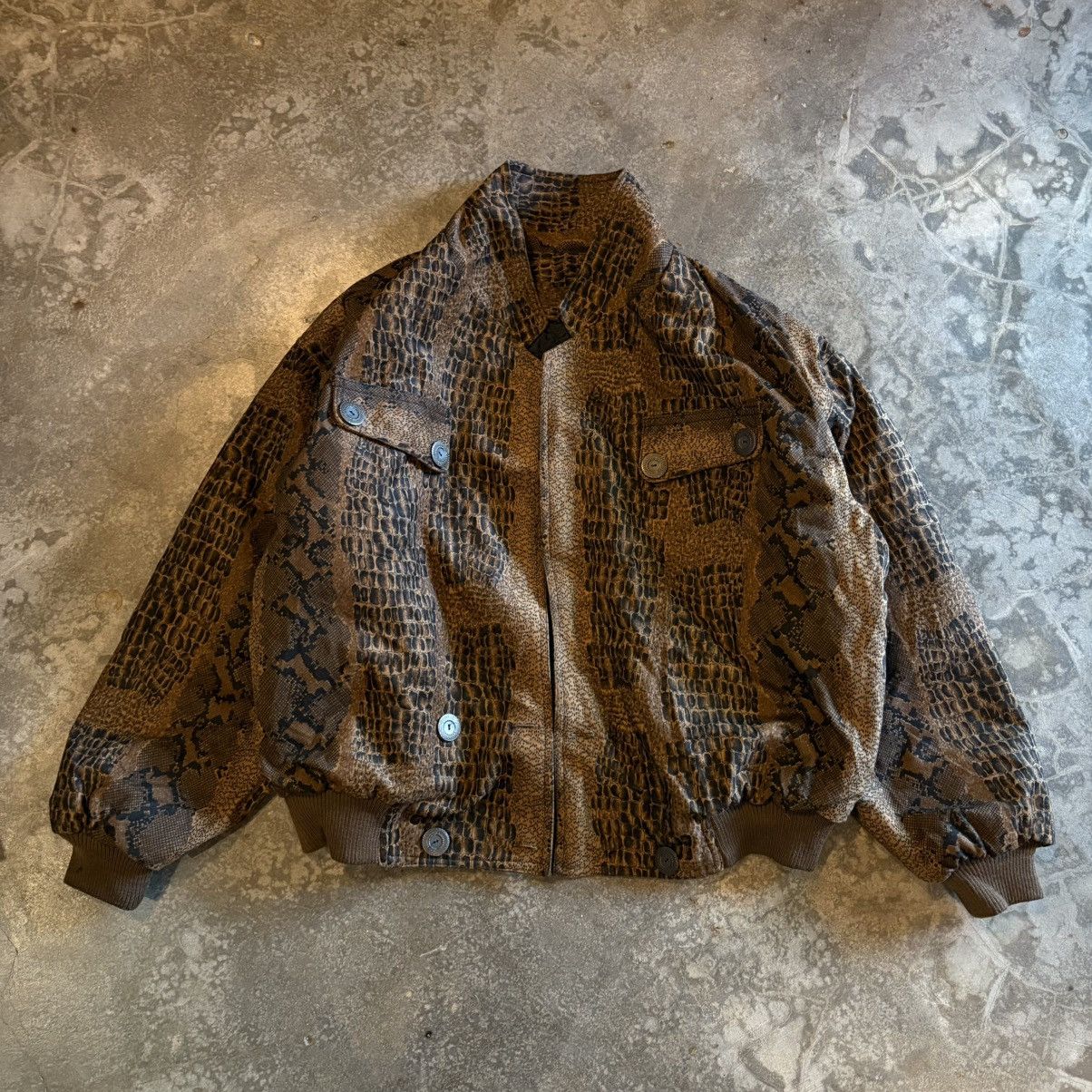 Other Avant Garde Snake Print Flight Jacket Size US S / EU 44-46 / 1 - 1 Thumbnail