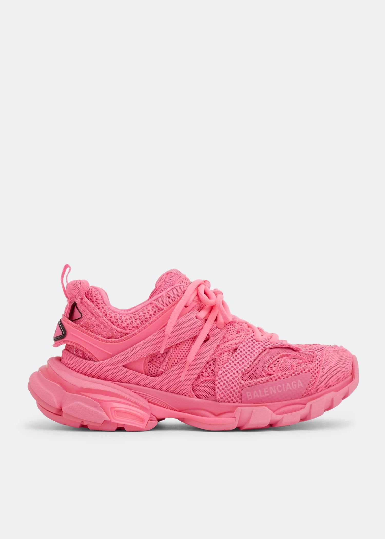 o1in1g0624 Track Mesh Sneakers in Pink