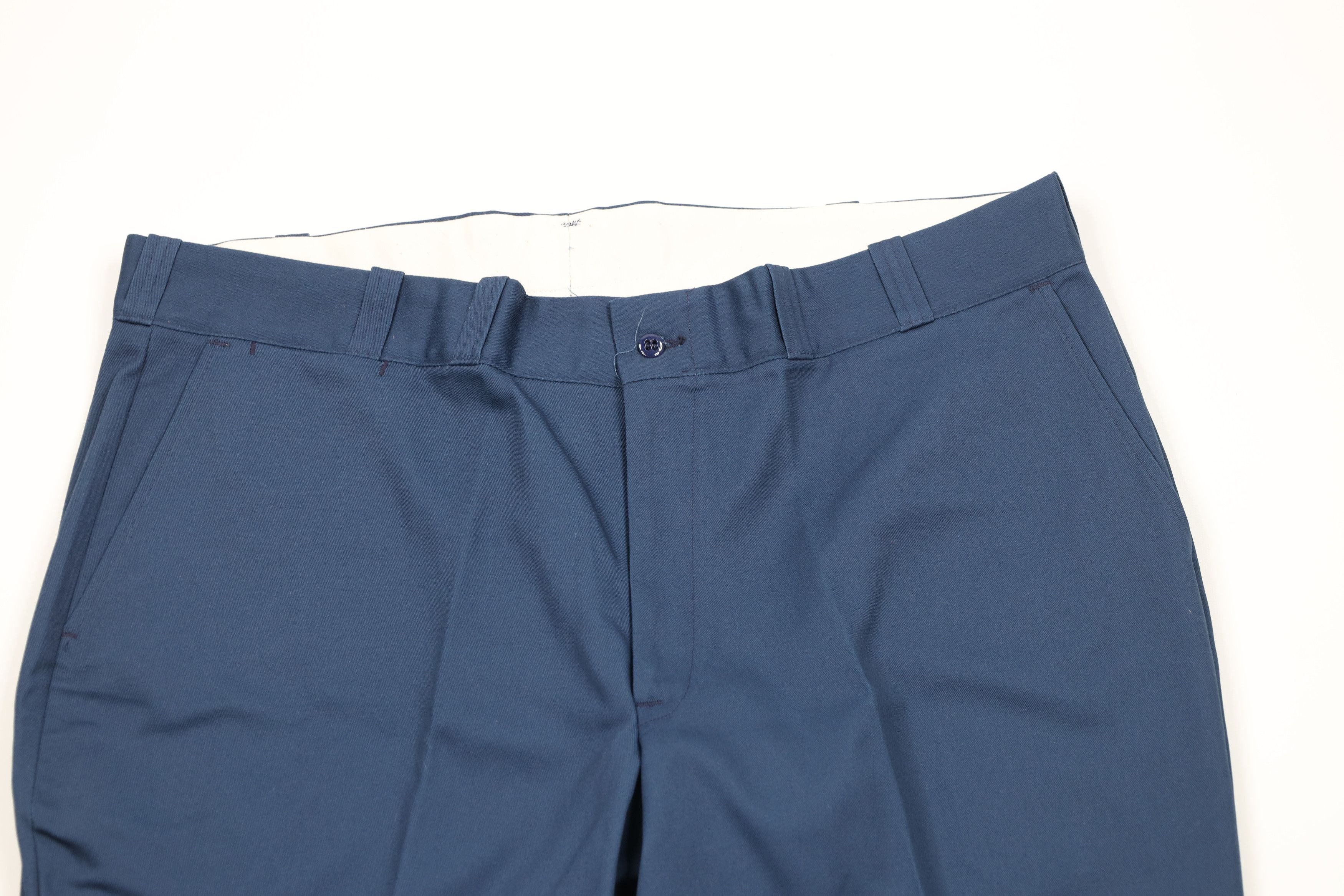 Vintage Deadstock Vintage 90s Big Mac Rugged Twill Work Pants Blue Size US 42 / EU 58 - 2 Thumbnail