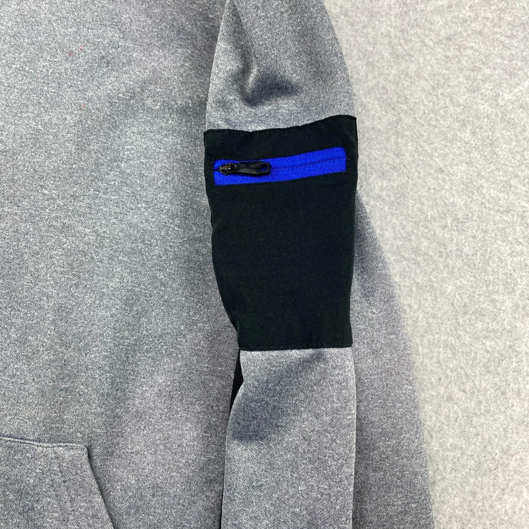 Spyder Spyder Active Pro Web Hoodie Mens Medium Gray Pullover Pockets Size US M / EU 48-50 / 2 - 6 Thumbnail