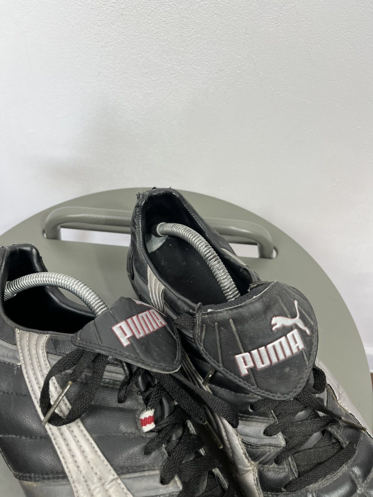 Puma Vintage Puma Soccer Cleats Leather Football Boots 45 US 11.5 Size US 11.5 / EU 44-45 - 3 Thumbnail