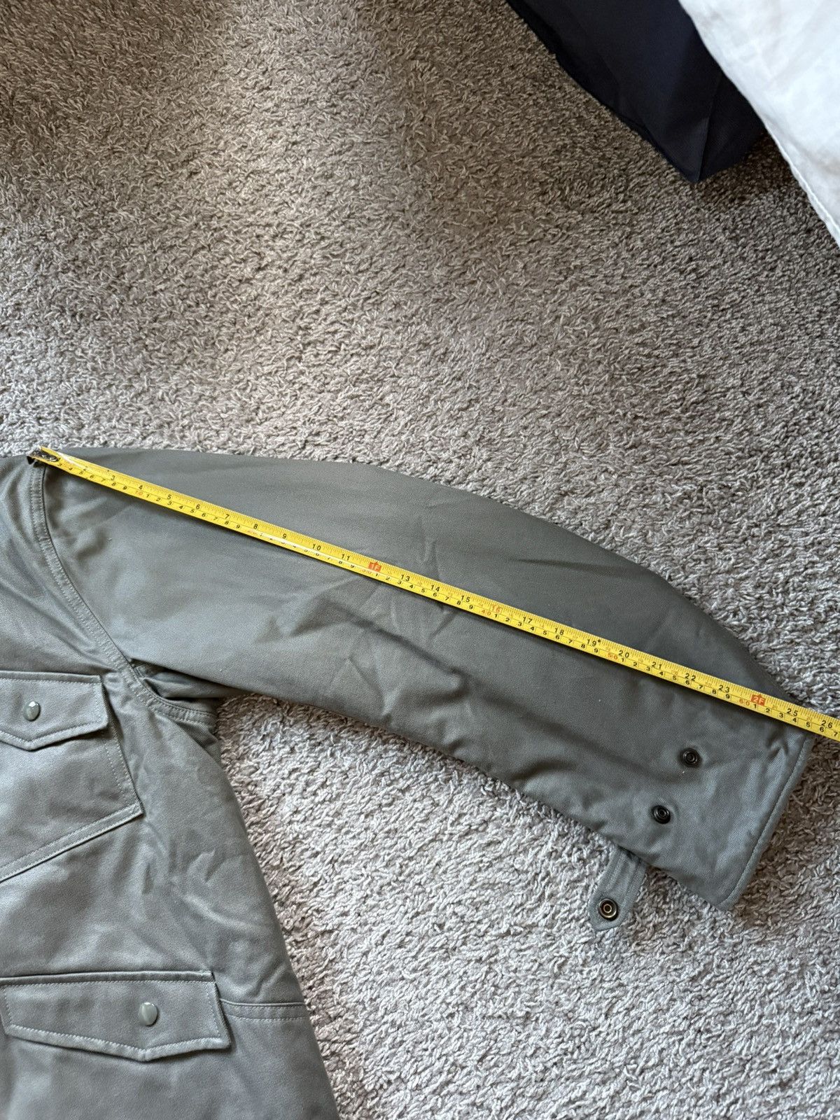 The Real McCoy's The Real McCoy's CWU-7/P Sage Green Bomber Jacket Large L Size US L / EU 52-54 / 3 - 10 Thumbnail