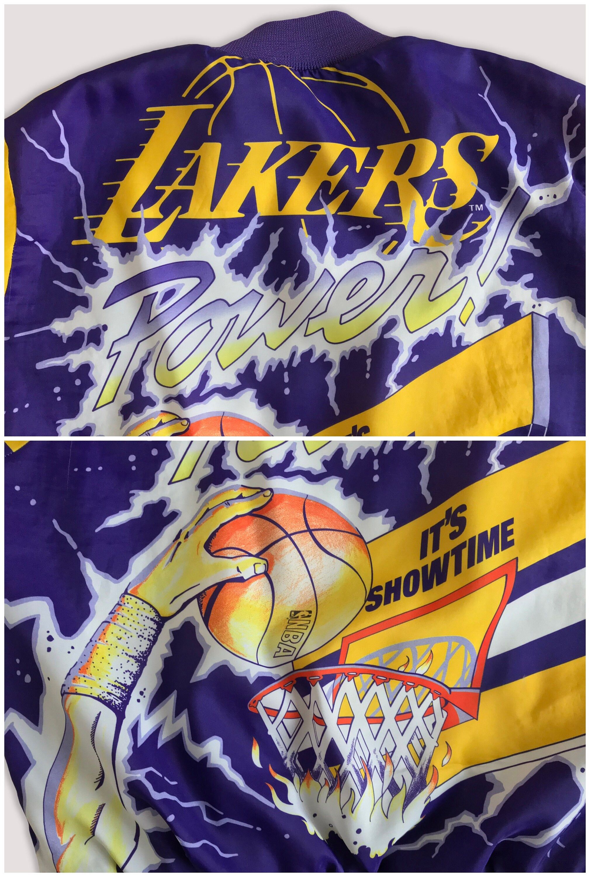 Chalk Line RARE Vintage 80s CHALK LINE LAKERS Jacket Fanimation NBA M Size US M / EU 48-50 / 2 - 11 Thumbnail