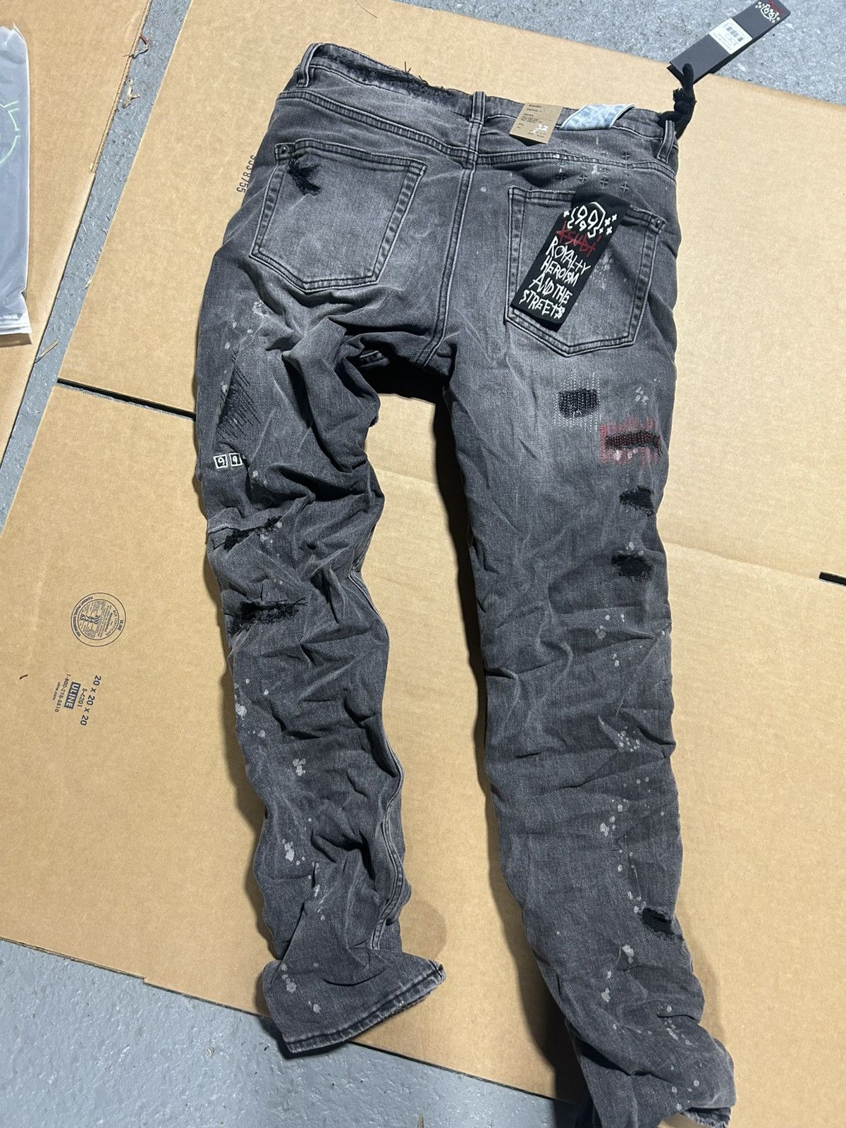 Ksubi Ksubi juice wrld 999 thrashed devil chitch jeans Size US 32 / EU 48 - 2 Thumbnail