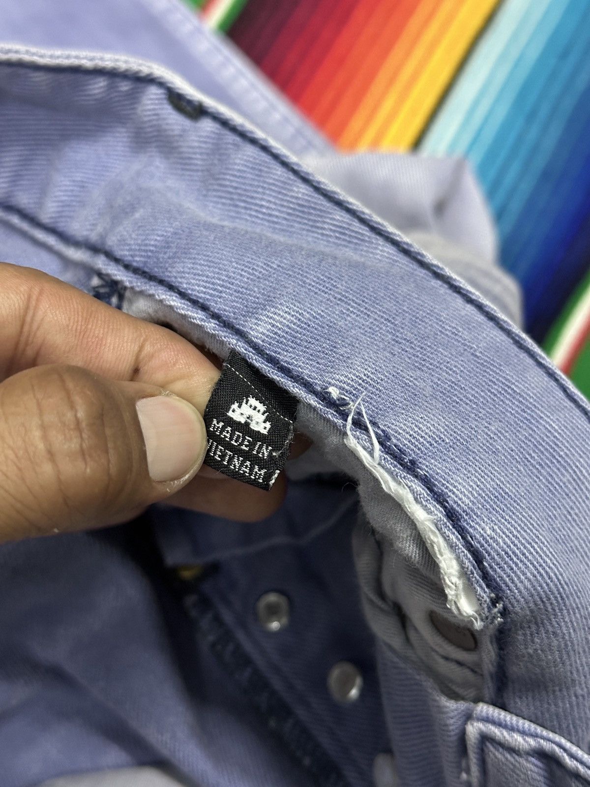 G-Star Vtg G Star Raw Blue Wash Faded 💥 Size US 32 / EU 48 - 9 Thumbnail