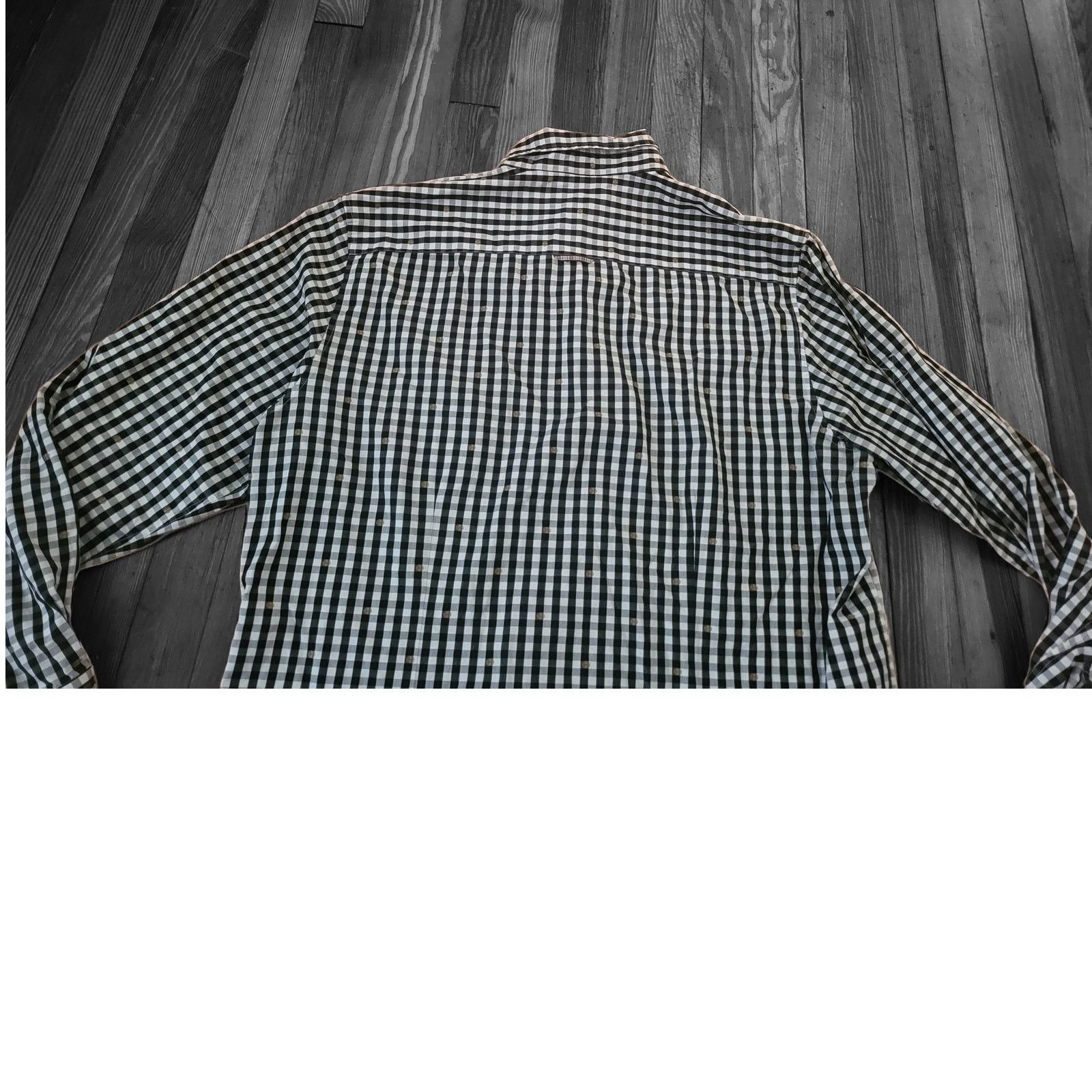Robert Graham Robert Graham Checkered black shirt mens 2XL. Size US XXL / EU 58 / 5 - 3 Thumbnail