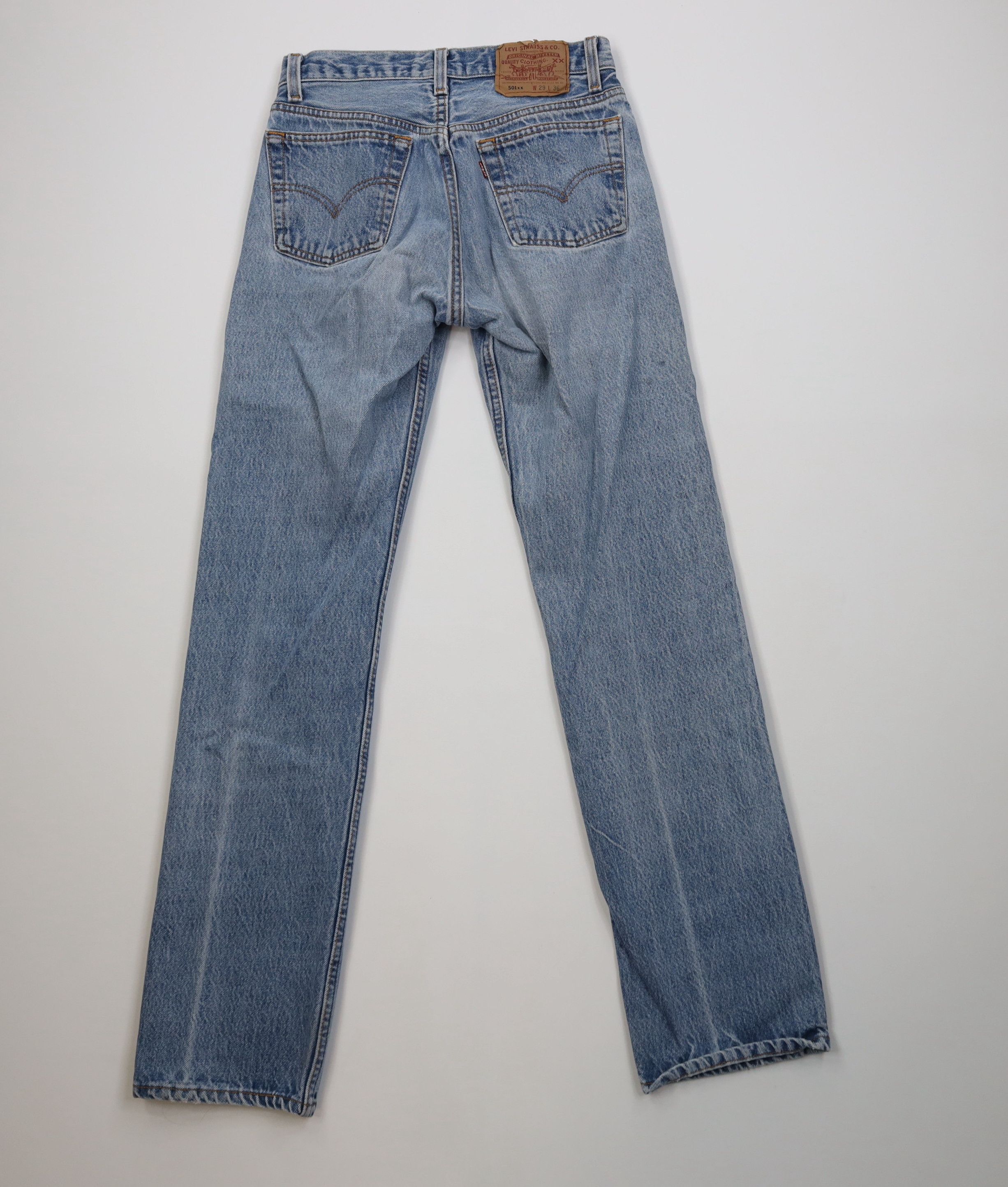 Levi's Vintage 90s Levis 501xx Button Fly Original Fit Jeans USA Size US 29 - 11 Thumbnail