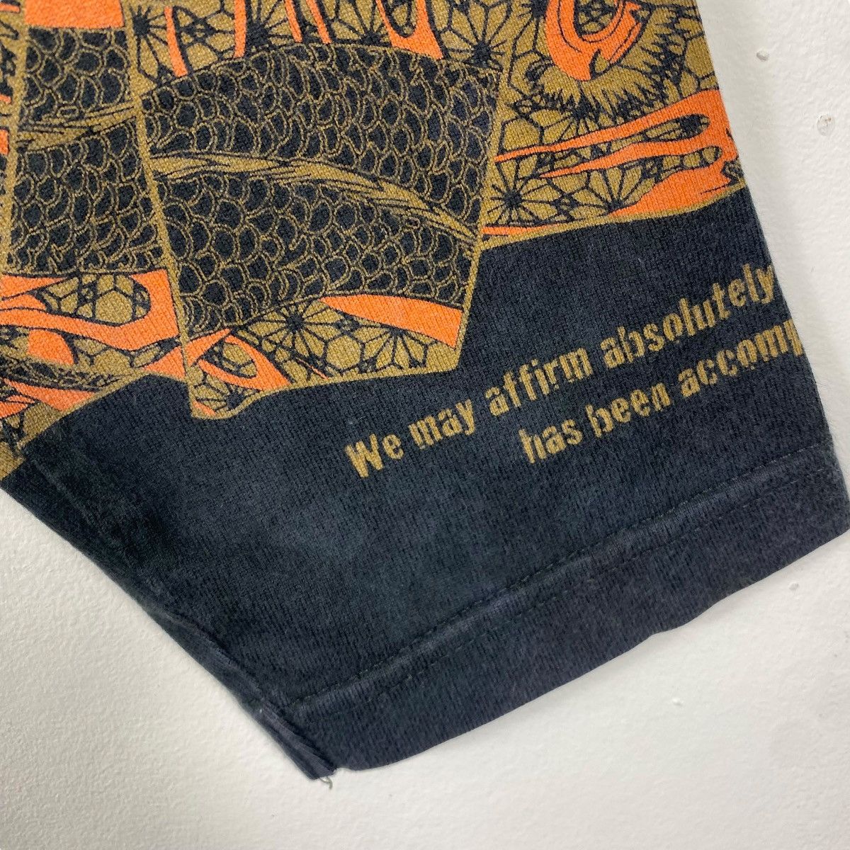 Japanese Brand Japanese Oriental PEAK'D YELLOW Sukajan Graphic Ls Faded Tee Size US L / EU 52-54 / 3 - 3 Thumbnail