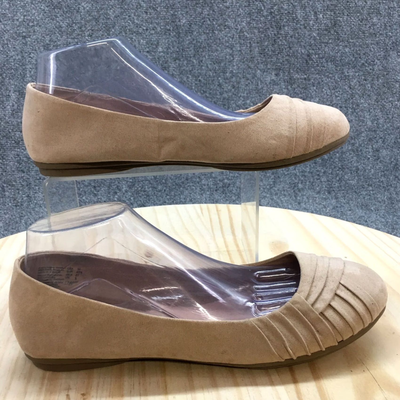 American Eagle Outfitters American Eagle Outfitters Ballet Flats Shoes Womens 10 Brown Fabric Slip On Low Top Shoes Size L / US 10 / IT 46 - 2 Thumbnail