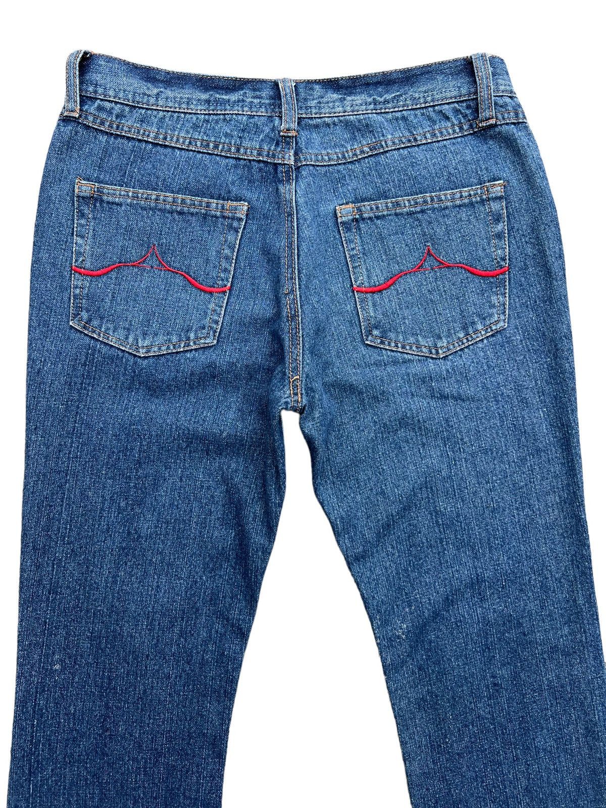 In The Attic In The Attic Distressed Patchwork Straight Denim Jeans 30x31 Size US 30 / EU 46 - 4 Thumbnail