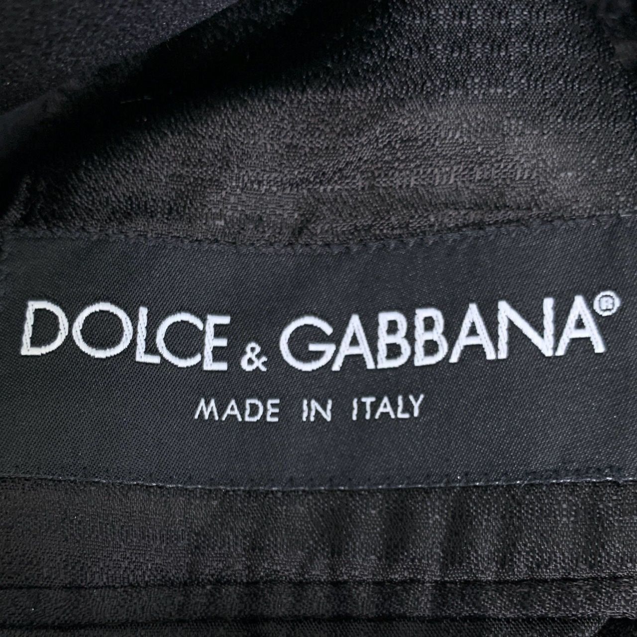Dolce & Gabbana Dolce & Gabbana Mens Black Wool Blazer Size 46 Made In Italy Size 46R - 2 Thumbnail