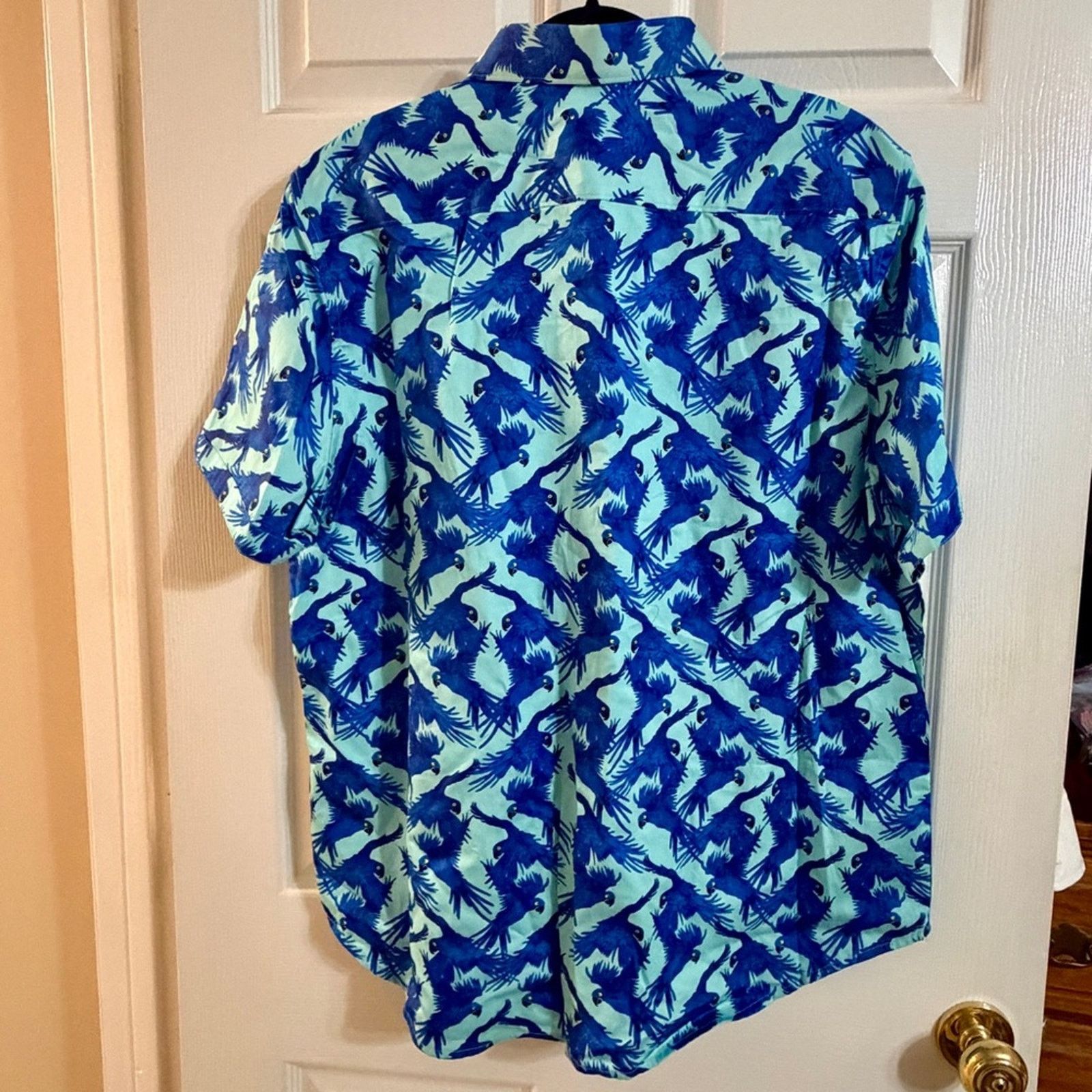 Robert Graham Robert Graham Parrot Shirt NWT Size 2XL Tropical Statement Size US XXL / EU 58 / 5 - 6 Thumbnail