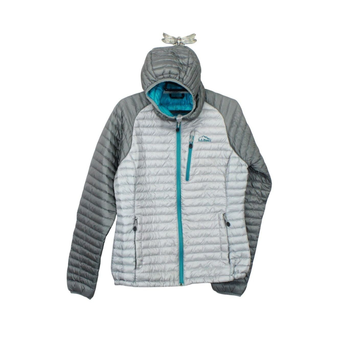 L.L. Bean LL Bean Ultralight 850 Down Hooded Jacket Colorblock Size XS / US 0-2 / IT 36-38 - 1 Thumbnail