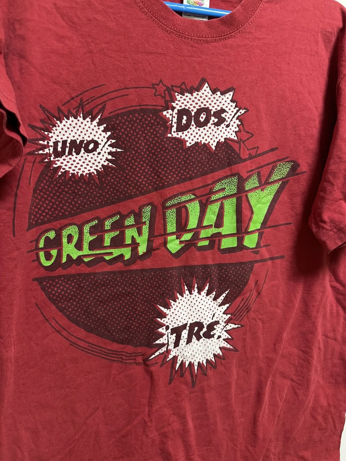 Band Tees × Vintage Vintage Y2K Green Day DOOKIE UNO DOS DEAD Skulls Horror Tee Size US M / EU 48-50 / 2 - 2 Thumbnail
