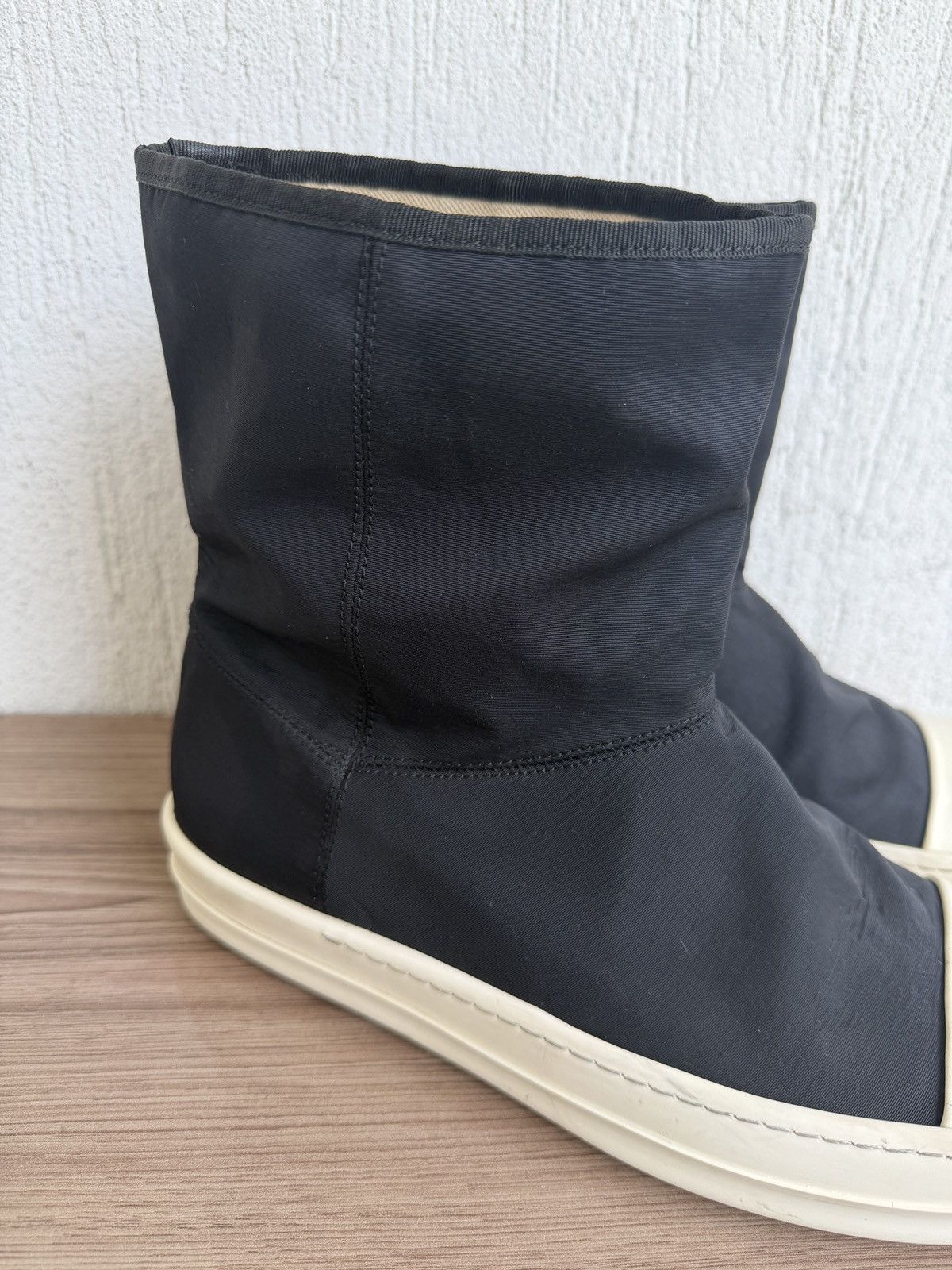 Rick Owens Drkshdw nylon ugg ankle boots ramones Size US 9.5 / EU 42-43 - 10 Thumbnail