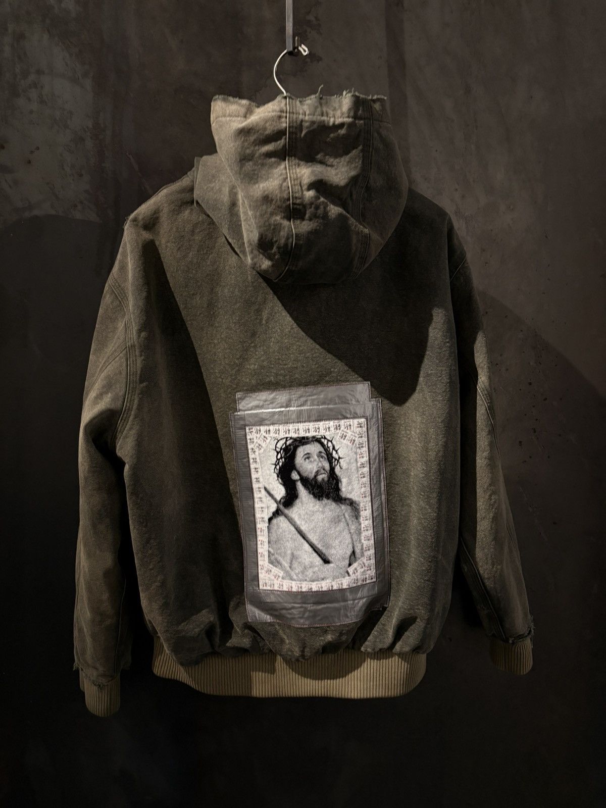 Enfants Riches Deprimes ENFANTS RICHES DEPRIMES WAR STARTED HOODED WORK JACKET Size US L / EU 52-54 / 3 - 2 Thumbnail