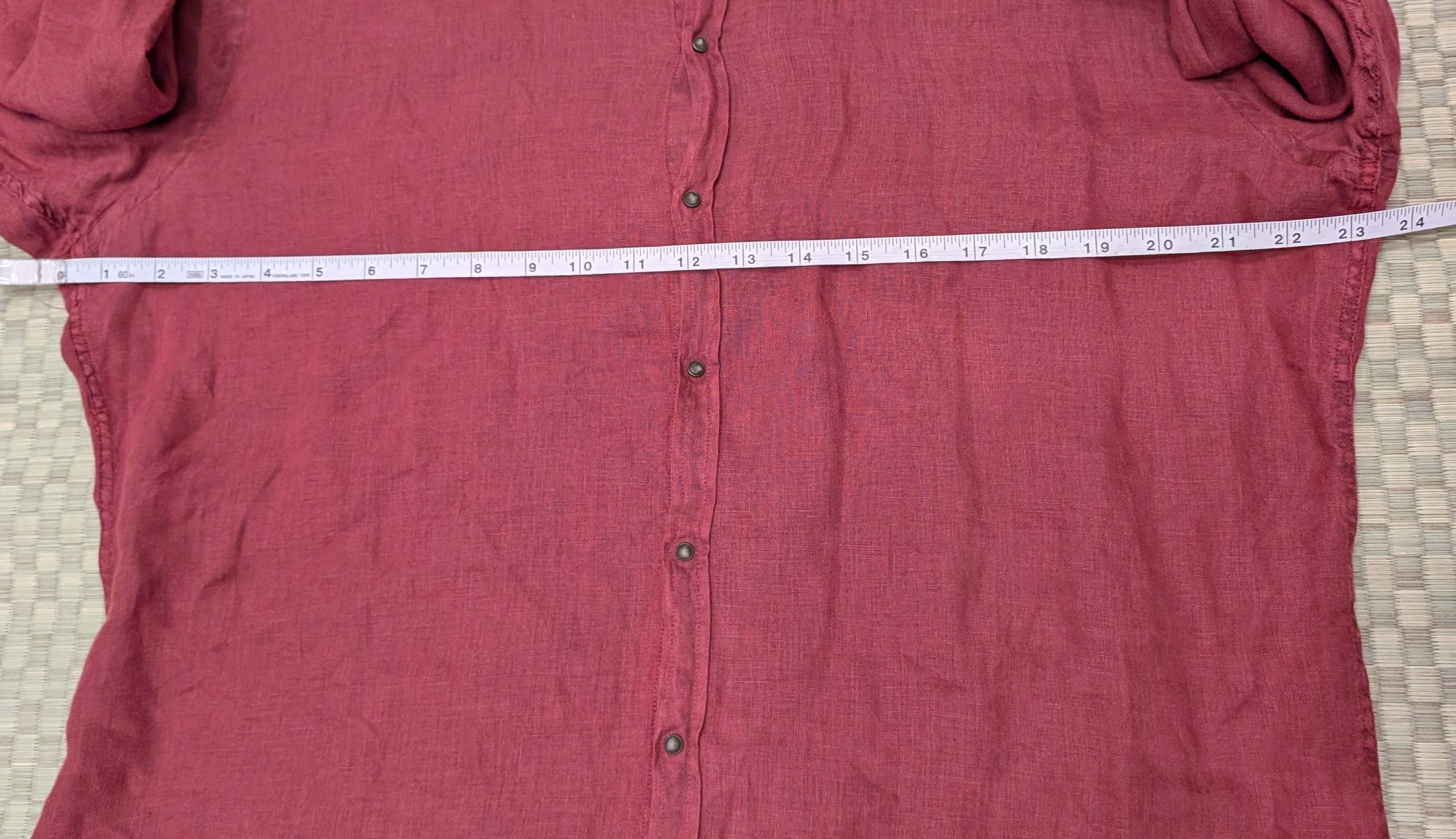 Other Empresa 100% Linen Button Up Shirt Size 17.5 / 44 Size US XL / EU 56 / 4 - 5 Thumbnail