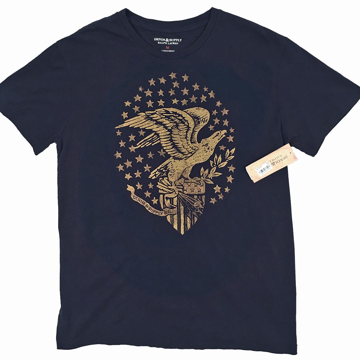 Denim & Supply Ralph Lauren NEW Vintage Ralph Lauren Denim & Supply T Shirt! USA Eagle Size US M / EU 48-50 / 2 - 1 Preview