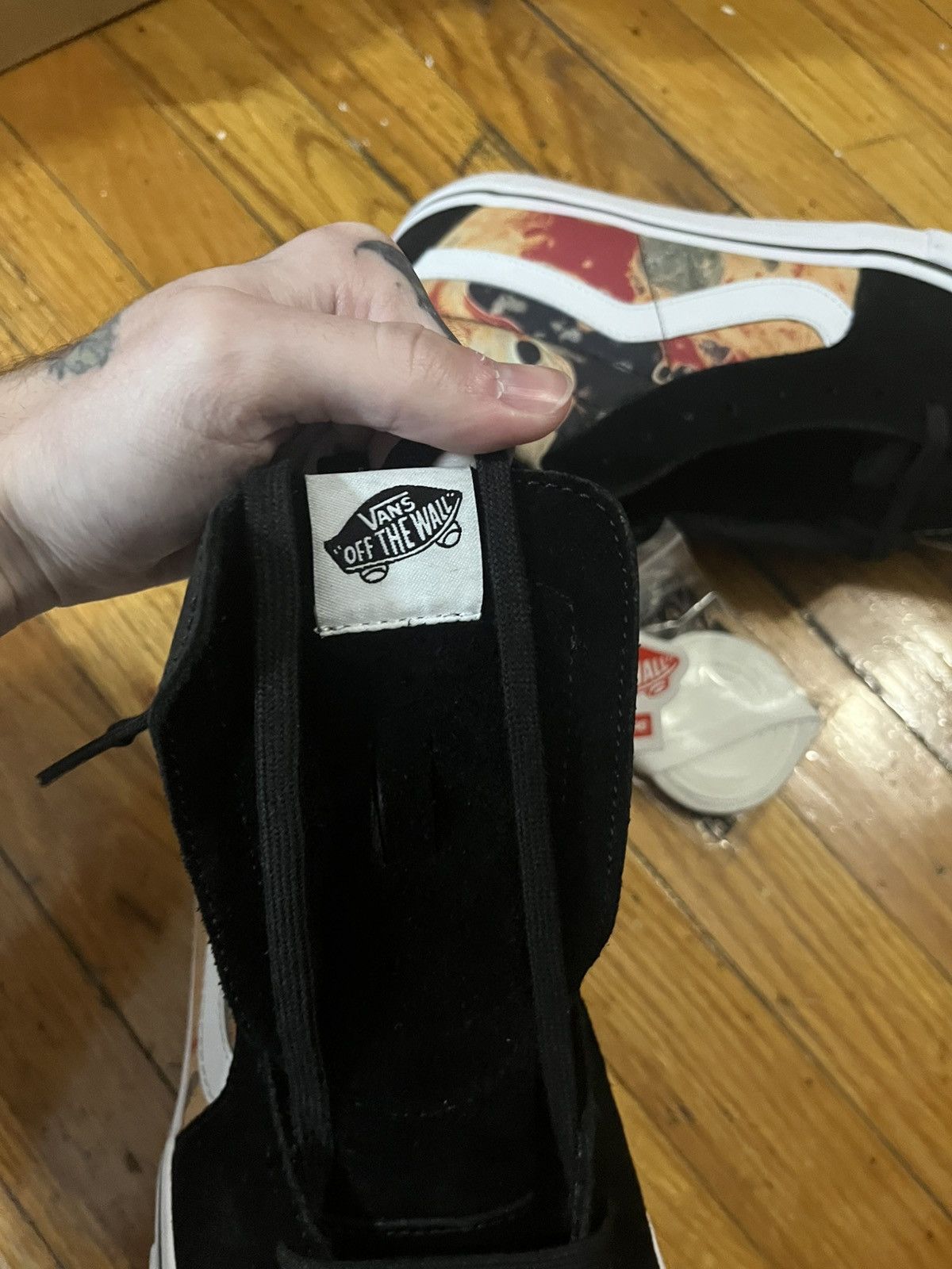 Supreme Supreme blood and semen high too vans Size US 10 / EU 43 - 5 Thumbnail