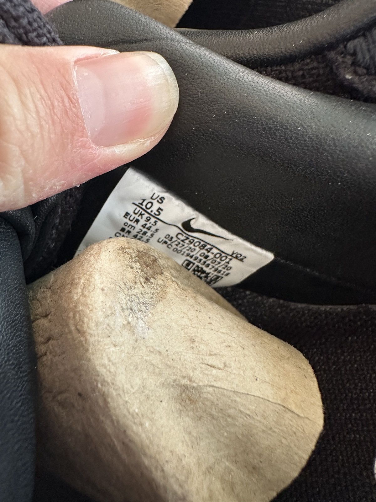 Nike × Stussy Stussy x Nike Air Force 1 Low Black Size US 10.5 / EU 43-44 - 11 Thumbnail
