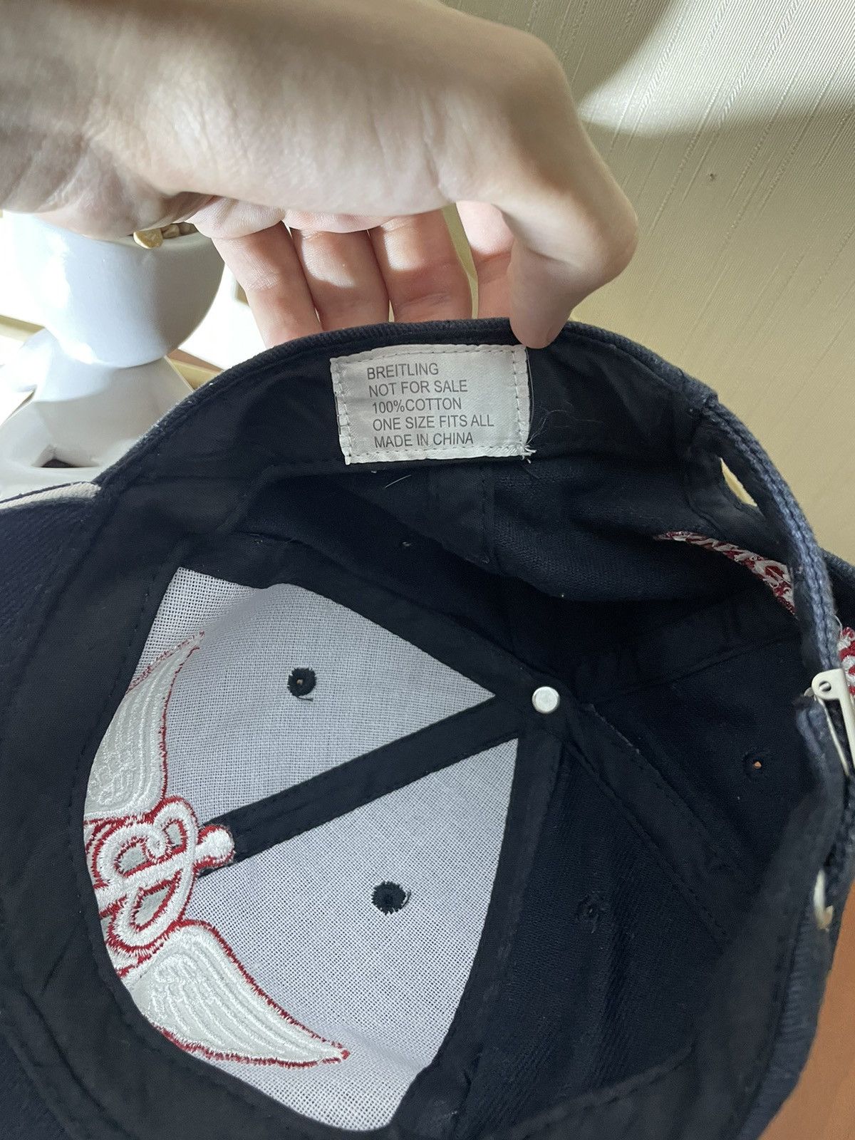 Breitling × Vintage Breitling vintage streetwear cap Size ONE SIZE - 10 Thumbnail