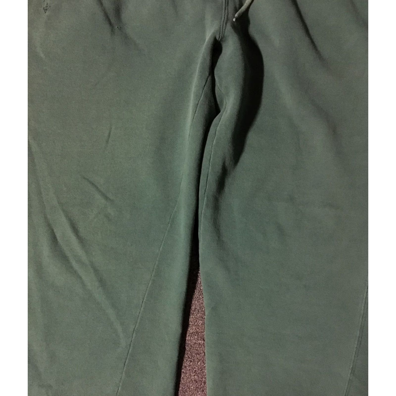 Vintage VINTAGE American Vintage Sweatpants M Green 80s 90s Distressed Activewear Pants Mens Grunge Skate Basketball Track PE Sport USA Size US 31 - 4 Thumbnail