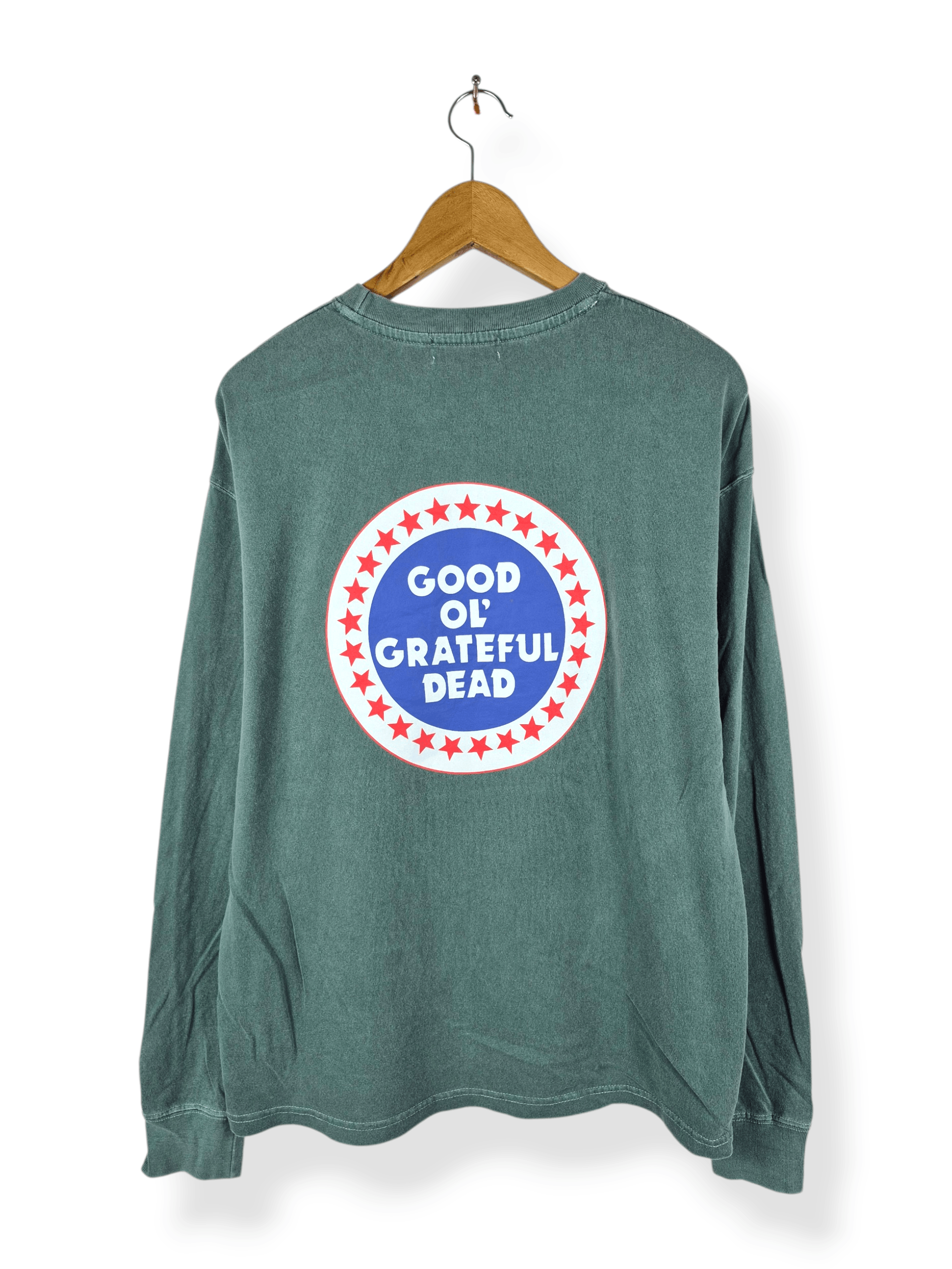 Grateful Dead 🔥 Grateful Dead Longsleeves Band Tee Rock Tee Size US L / EU 52-54 / 3 - 1 Thumbnail