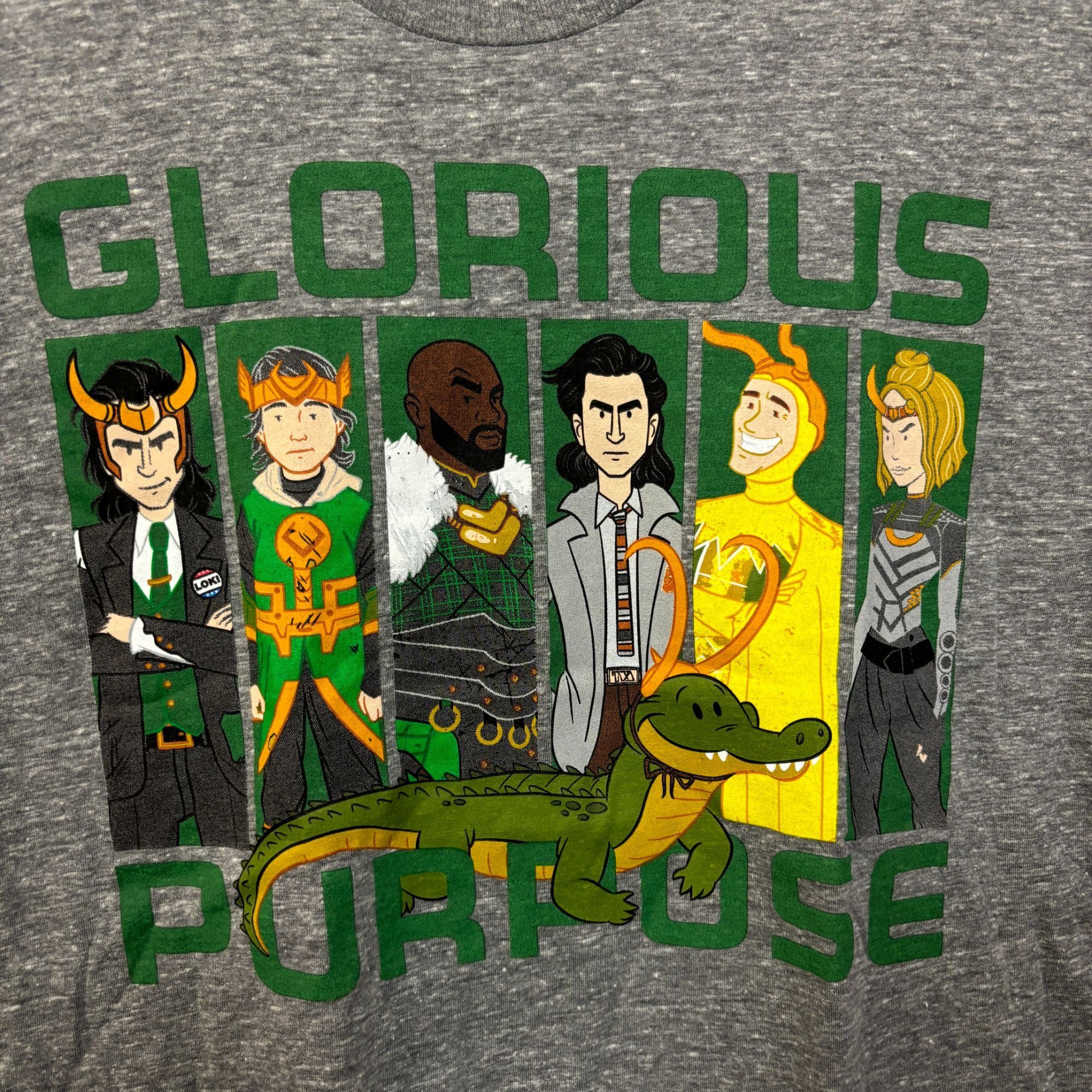 Marvel Comics loki Glorious Purpose Comic book Tshirt medium Size US M / EU 48-50 / 2 - 2 Thumbnail