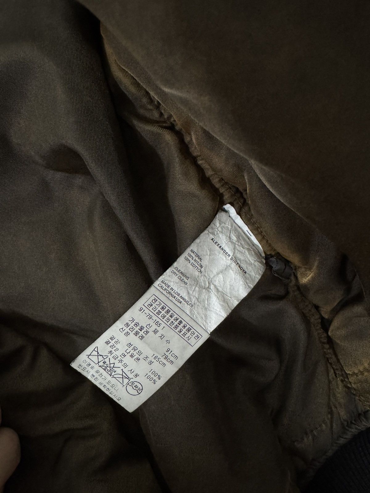 ALEXANDER DIGENOVA Alexander digeova oil reversible bomber jacket Size US M / EU 48-50 / 2 - 8 Thumbnail