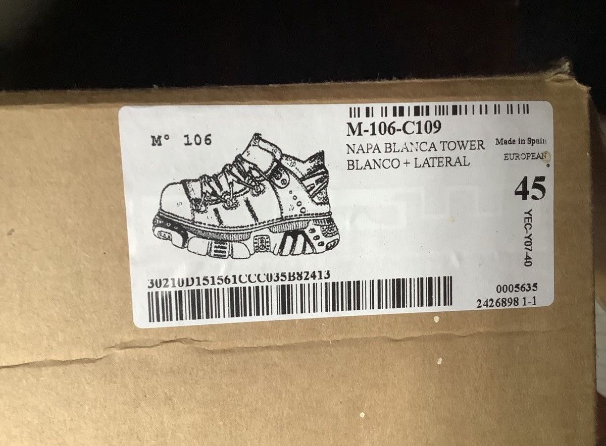 New Rock New rocks white never worn Size US 11.5 / EU 44-45 - 2 Thumbnail